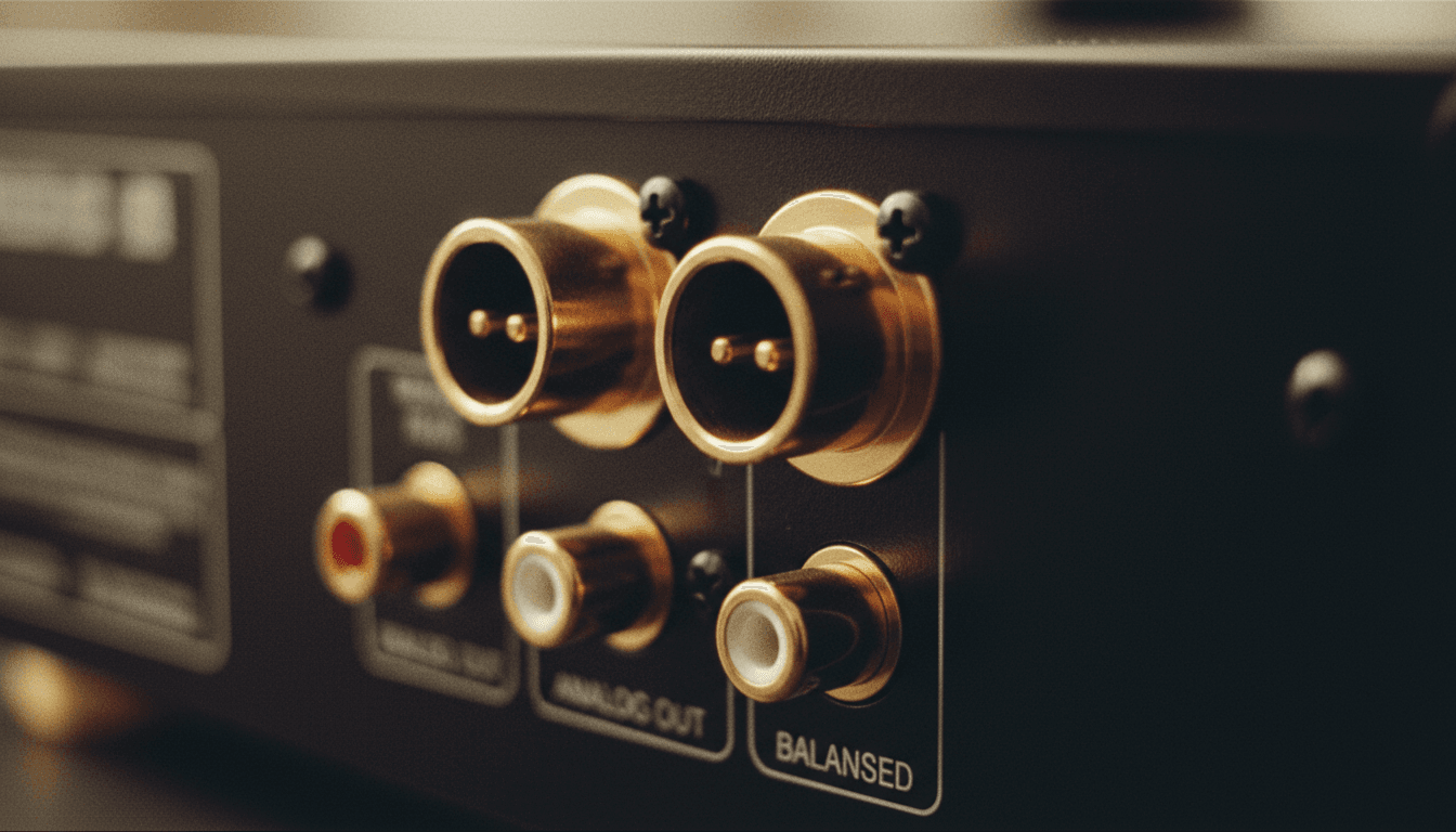 Premium Audio Connectivity Ports