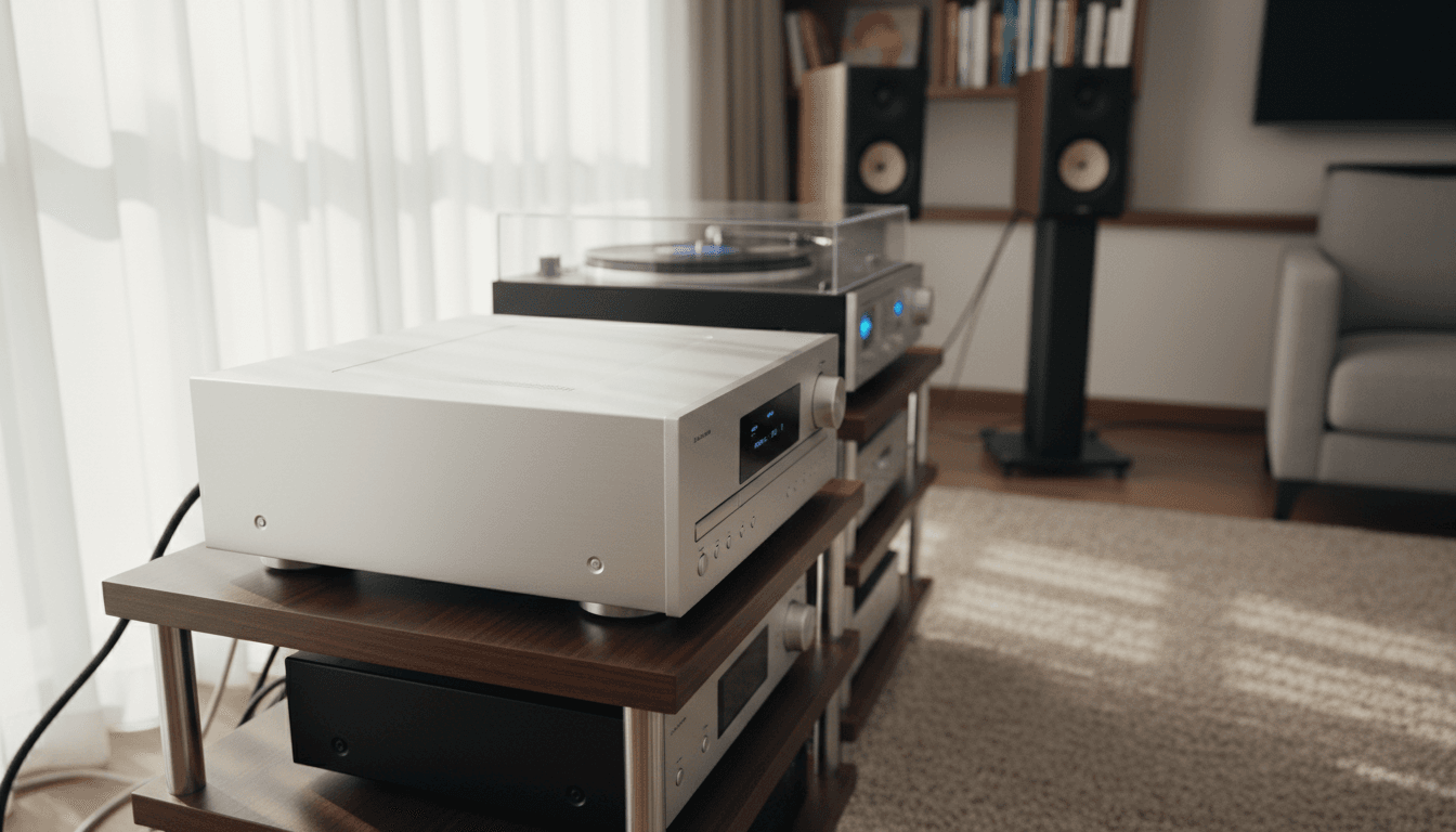 Premium CD Player in High-End Audio Setup