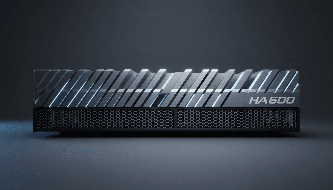 HA600 heatsink and thermal cooling design