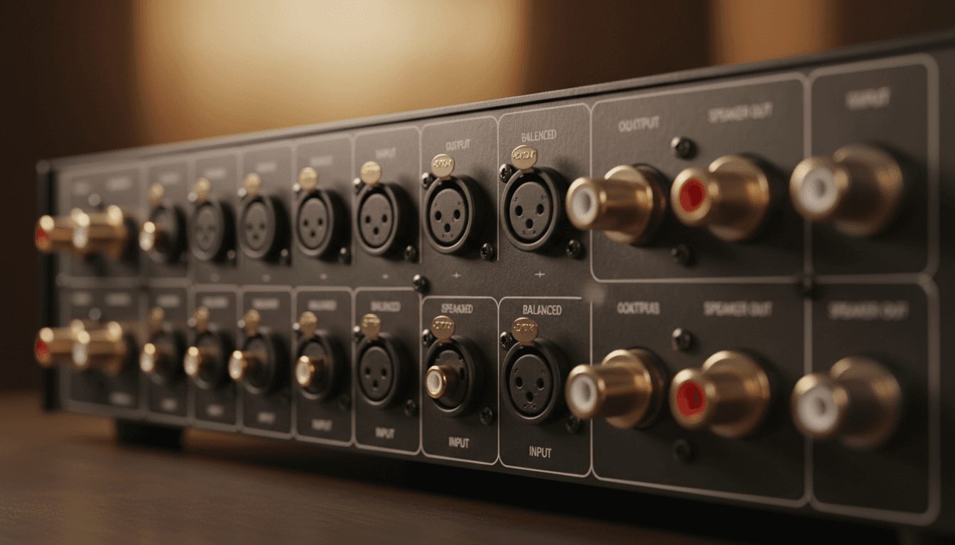 Flexible Interface Options - Rear Panel Connections