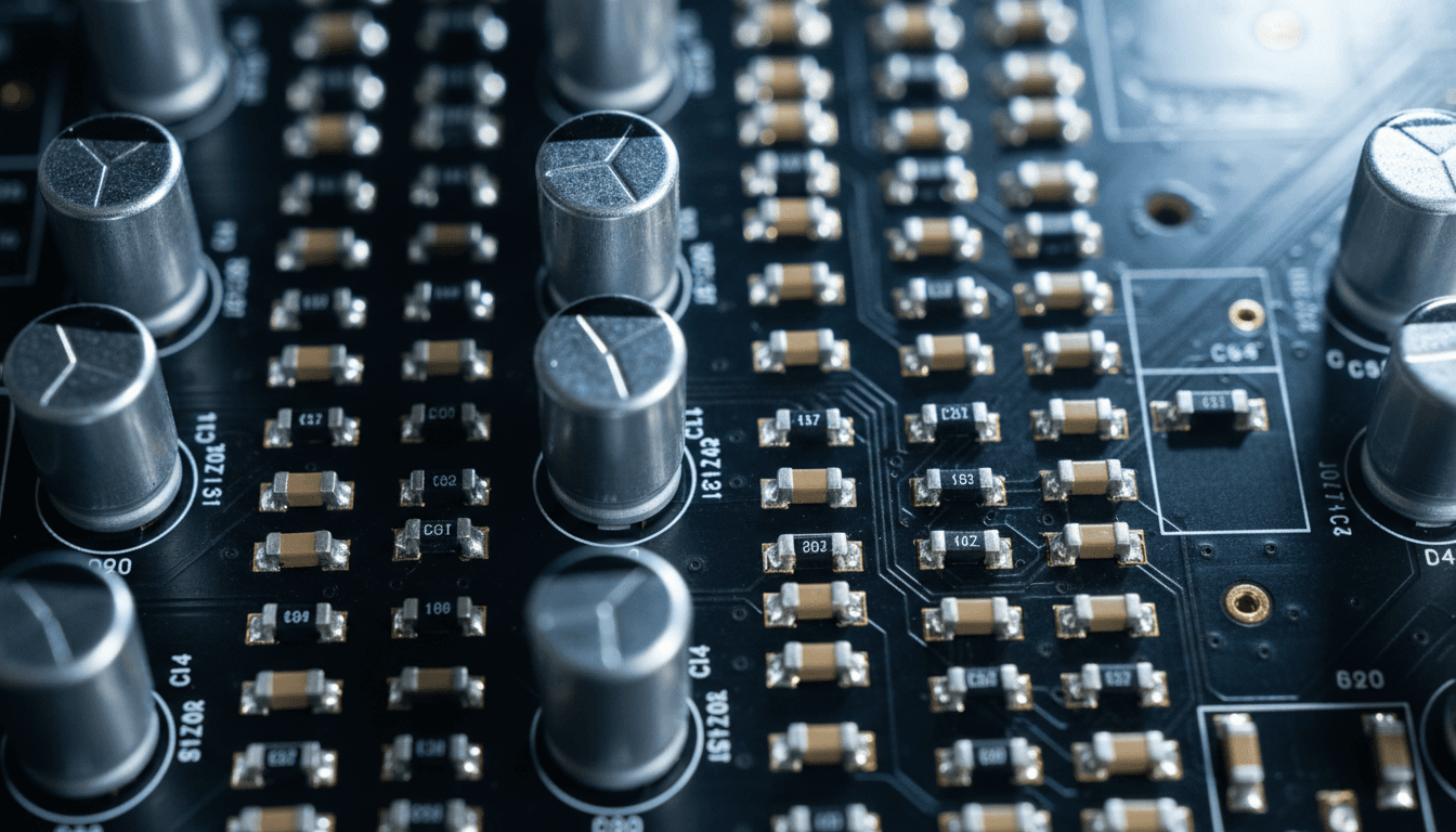 A4 Amplifier internal circuit board precision components