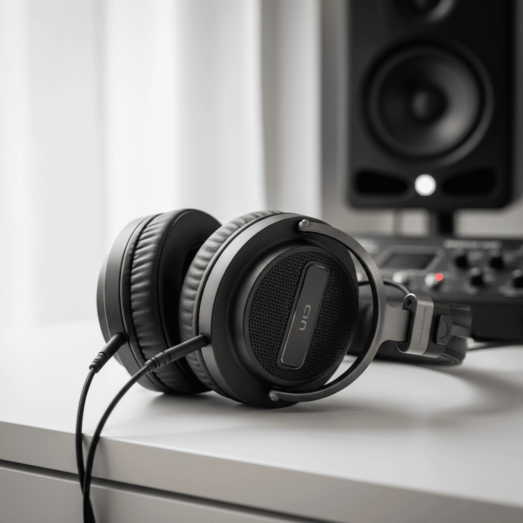 Close-up of precision-engineered audio amplifier components in YNhifi's manufacturing facility